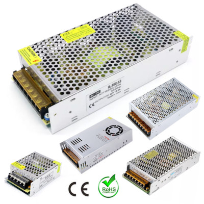 12V DC schaltnetzteil Trafo universal IP20 Gleichstrom für LED-Streifen