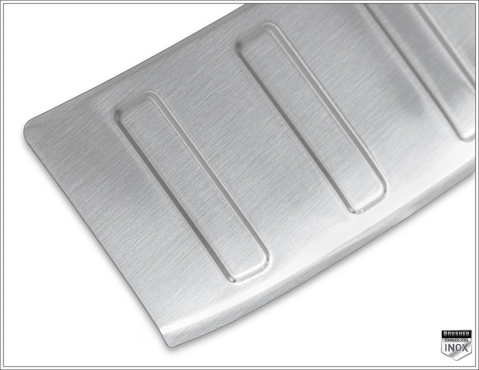 Per BMW X3 F25 2010 AL 2017 Cromato Protezione Paraurti (Spazzolato) ACCIAIO - Imagen 3 de 4