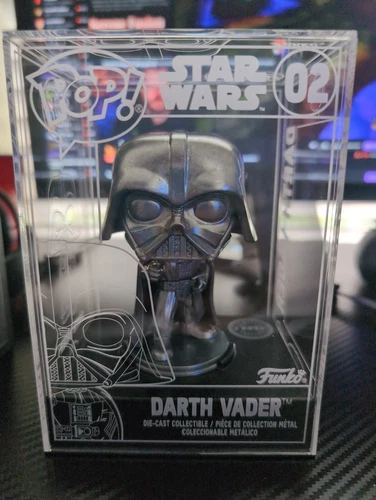Funko Pop! Die-Cast DARTH VADER Chase Variant - Star Wars 02 Exclusive