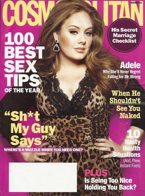 Adele Magazine Lot Entertainment Weekly Cosmopolitan 2012 Joe Jonas Lady Gaga - Image 3 of 3