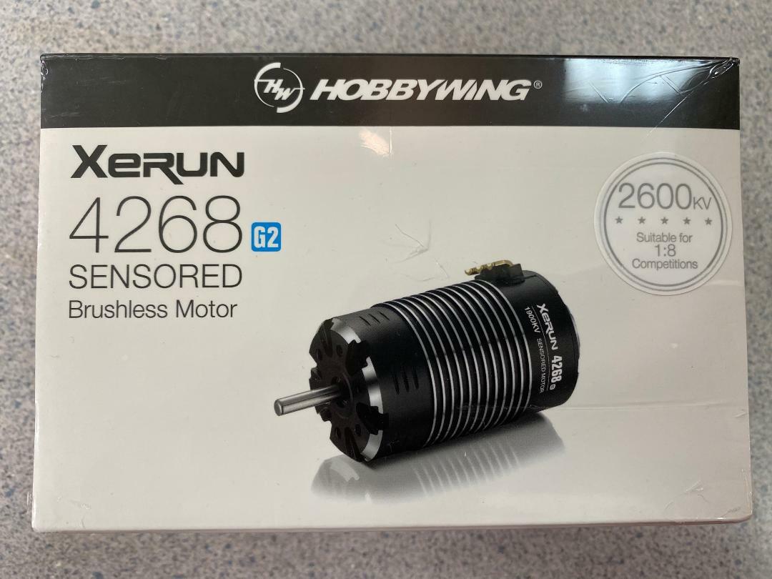ホビーラジコン HOBBYWING XERUN 4268 G2 2600KV Hobbywing Xerun 4268SD G2 Sensored Brushless Motor (2600kV