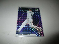 Kyle Seager 2021 Panini Mosaic Purple Prizm #165 31/49