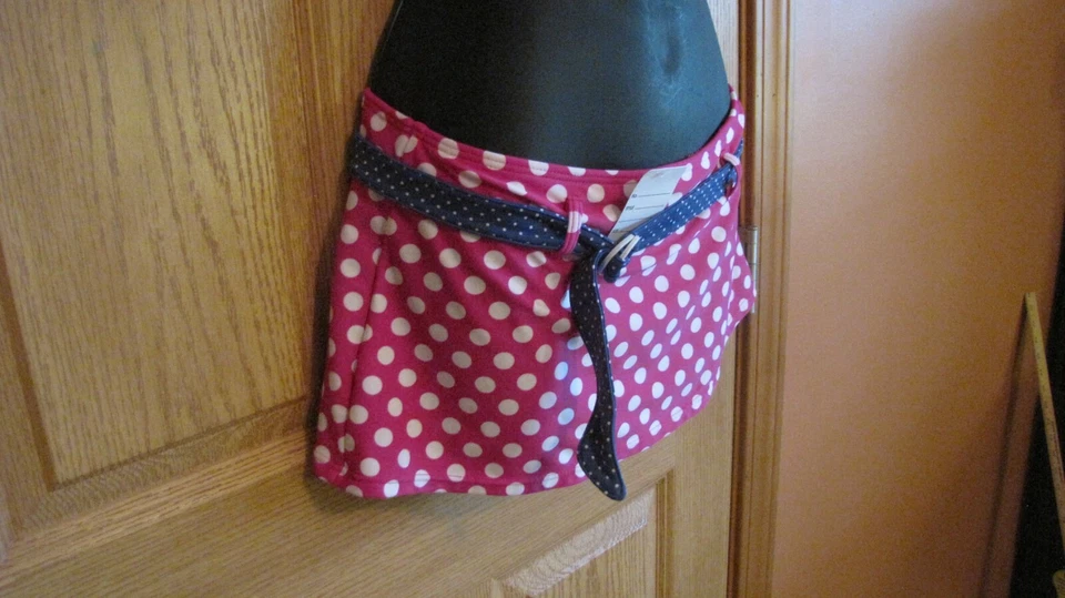 U.S. Polo Assn. Mujer Pequeña Falda Natación Cinturón, Nueva Sin Etiquetas Foto 2 de 4