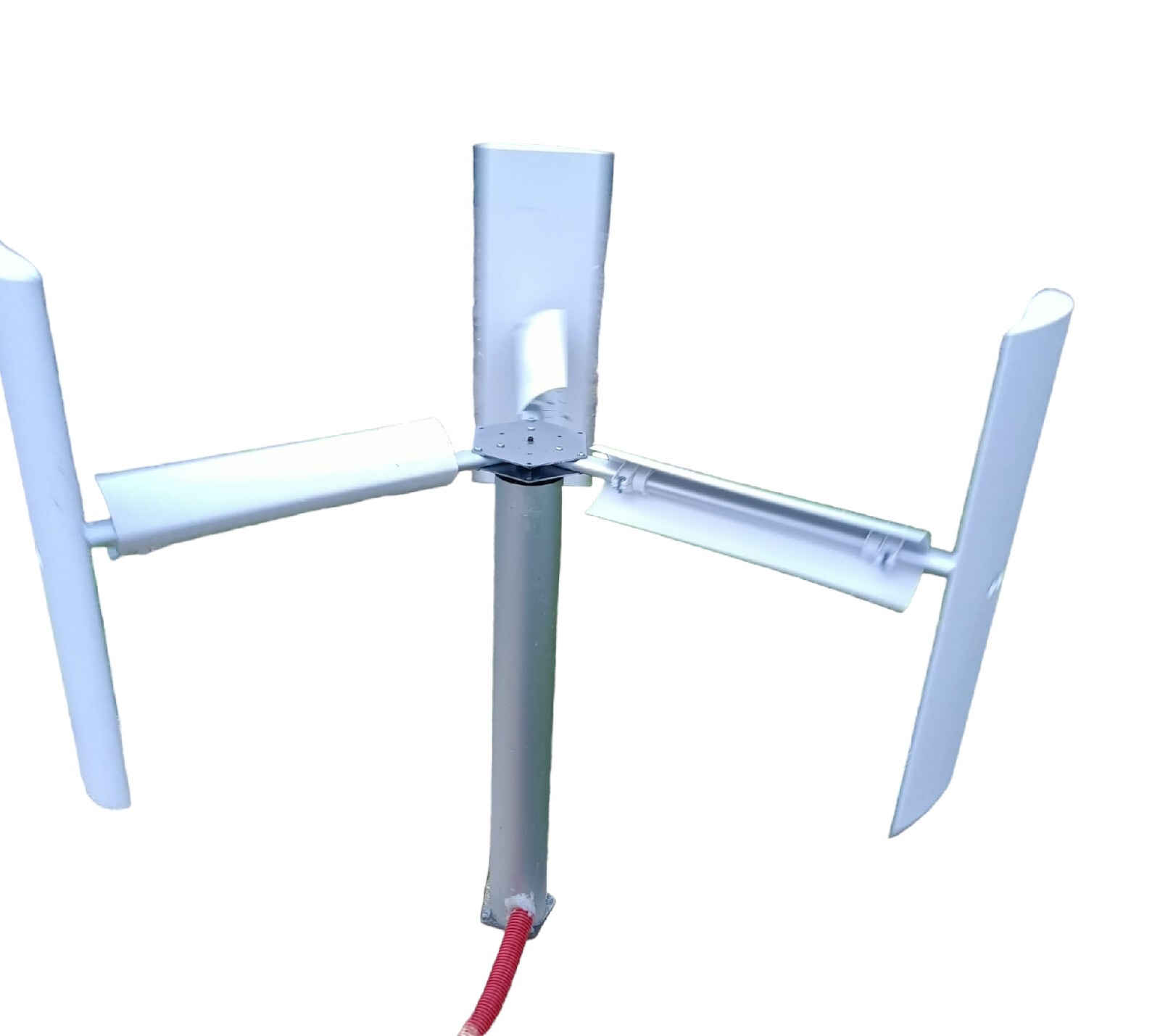 Mini Generatore Eolico Verticale 3 Pale - Silenzioso E Portatile Per Energia Verde - Foto 4