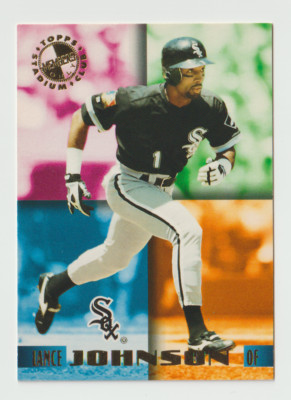 1995 Stadium Club Members Only 50 #24 Lance Johnson - Chicago White Sox