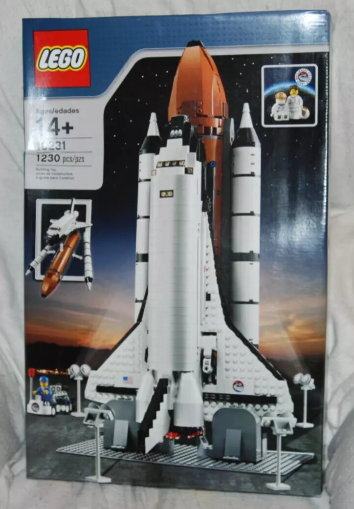 Lego shuttle 10231 hot sale