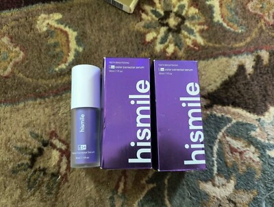 Hismile v34 Colour Corrector Tooth Stain Concealer  Whitening Booster 3 Bottles