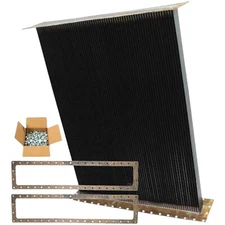 Radiator Core Fits Kenworth W900 Copper 4 Row T600 T800 Kit Gaskets & Bolts