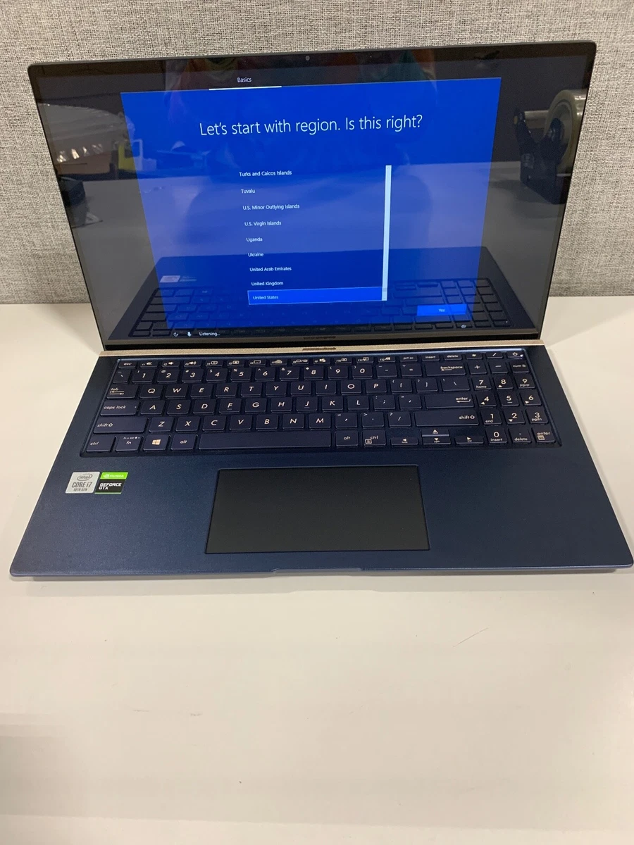 Asus ZenBook UX534F 1TB Intel Core i7-10510U RAM 16GB