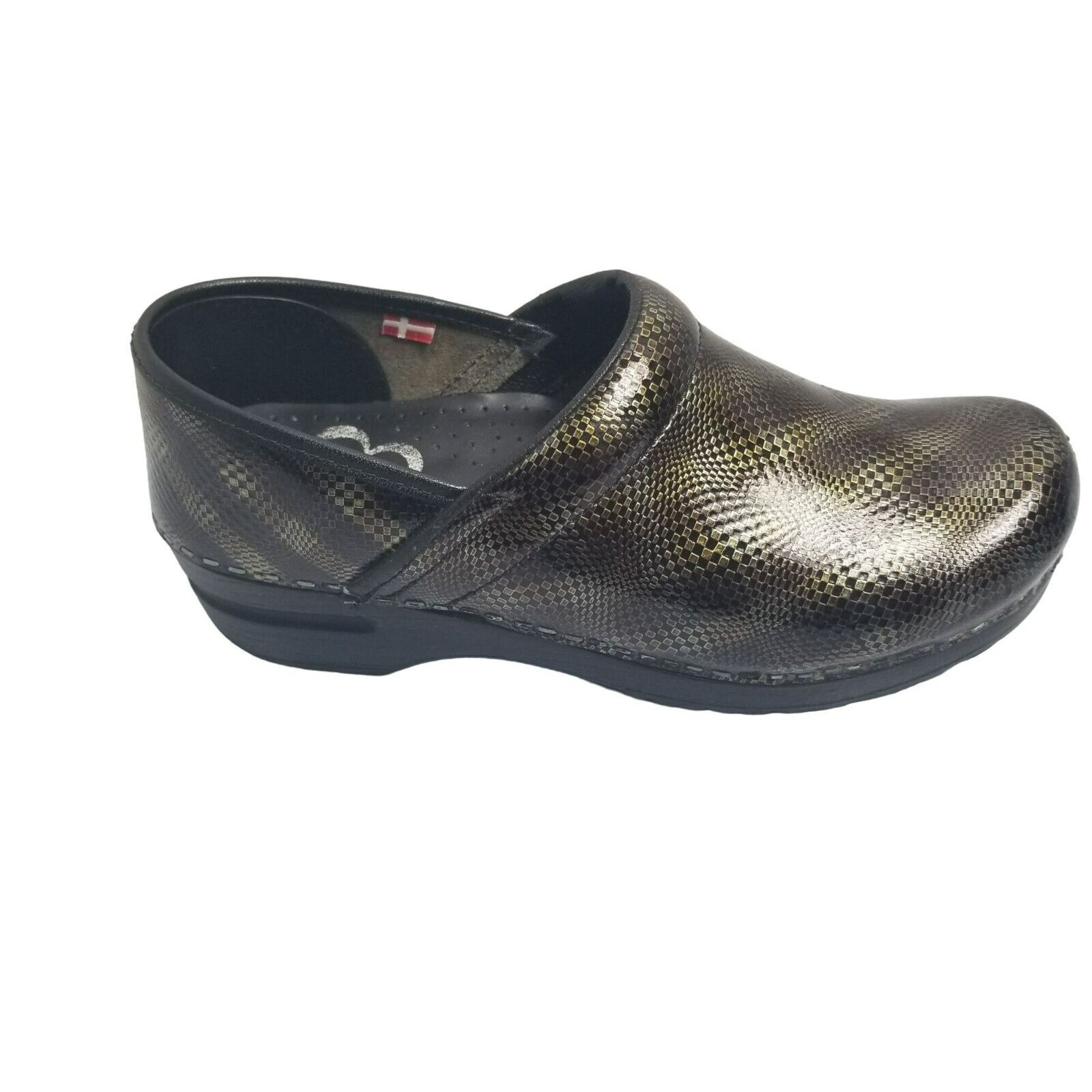 Sanita Women's Signature Pro Clog Mule Black Sz 38 Slip