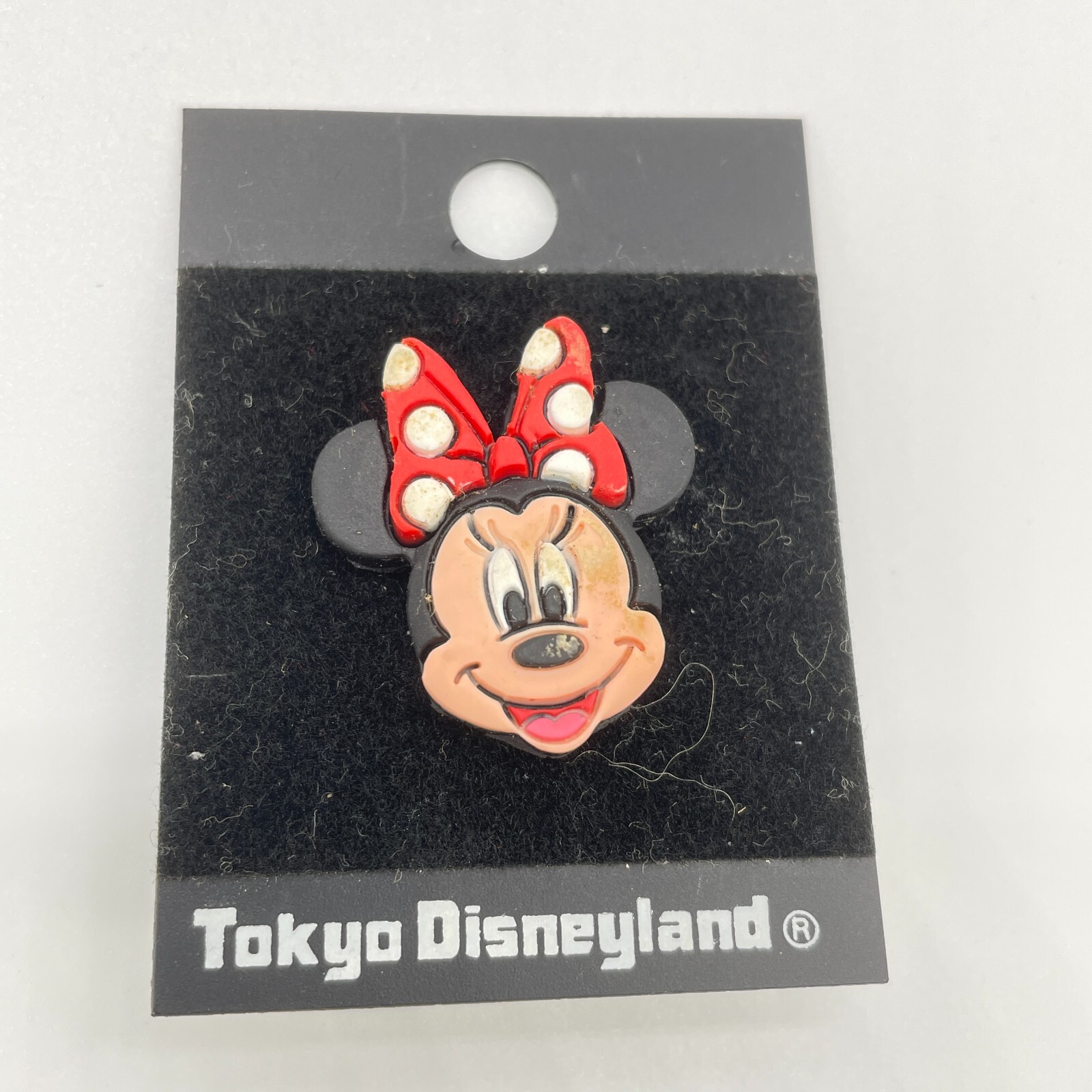 Tokyo Disney Resort Pin TDL Rubber Series Minnie