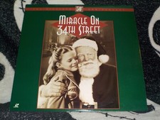 Miracle on 34th Street 50th Anniversary Laserdisc LD John Payne Free Ship 50