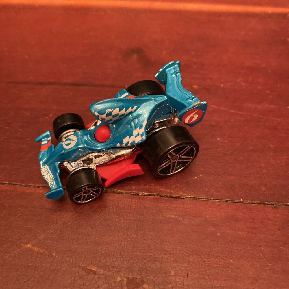 Hot Wheels Tarmac Attack HW Racing Blue White Red Diecast Collectible Car 2012