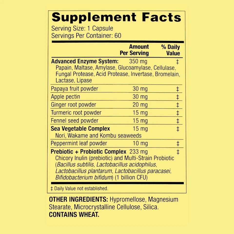 Spring Valley Advanced Digestive Enzymes, 60 Count..+ - Image 4 of 4