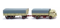Wiking 041702 PritschenhäNgerzug (Henschel) 1:87