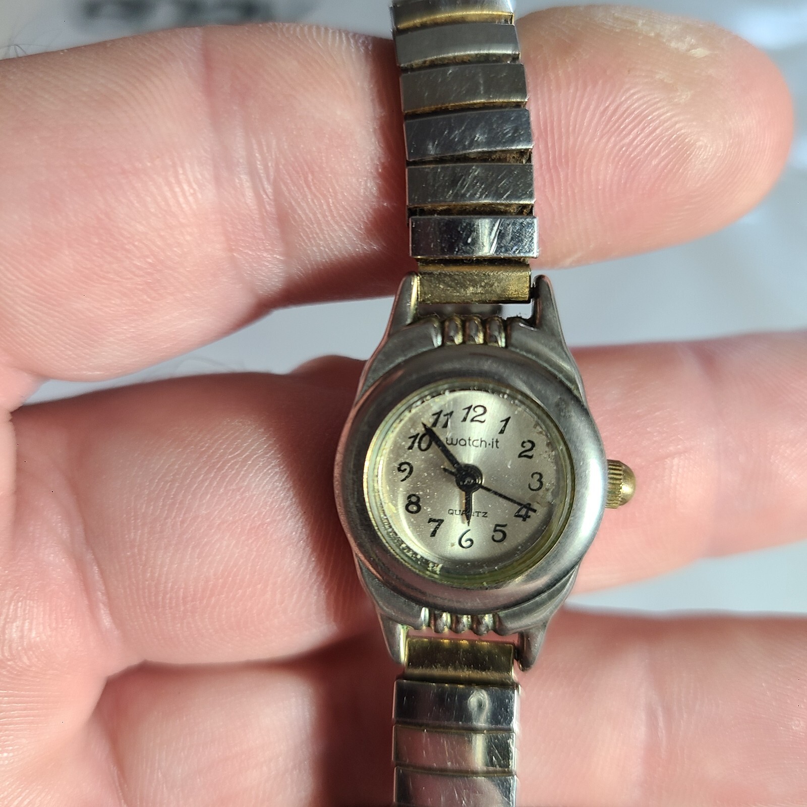 Ladies Watch MLN-3005 Japan Movement Tested Working PC21A Battery 377  -image