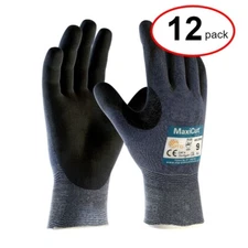 PIP Industrial Products 44-3745/L MaxiCut Ultra Work Gloves, Large - (12Pack)