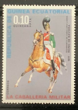 Equatorial Guinea #Mi776 MNH 1976 Bavarian light cavalry 1811 [76-02 YT82B]