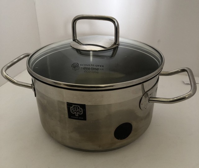Schulte Ufer Pot Set Smilla 10 Pieces Induction for Beginners Frying