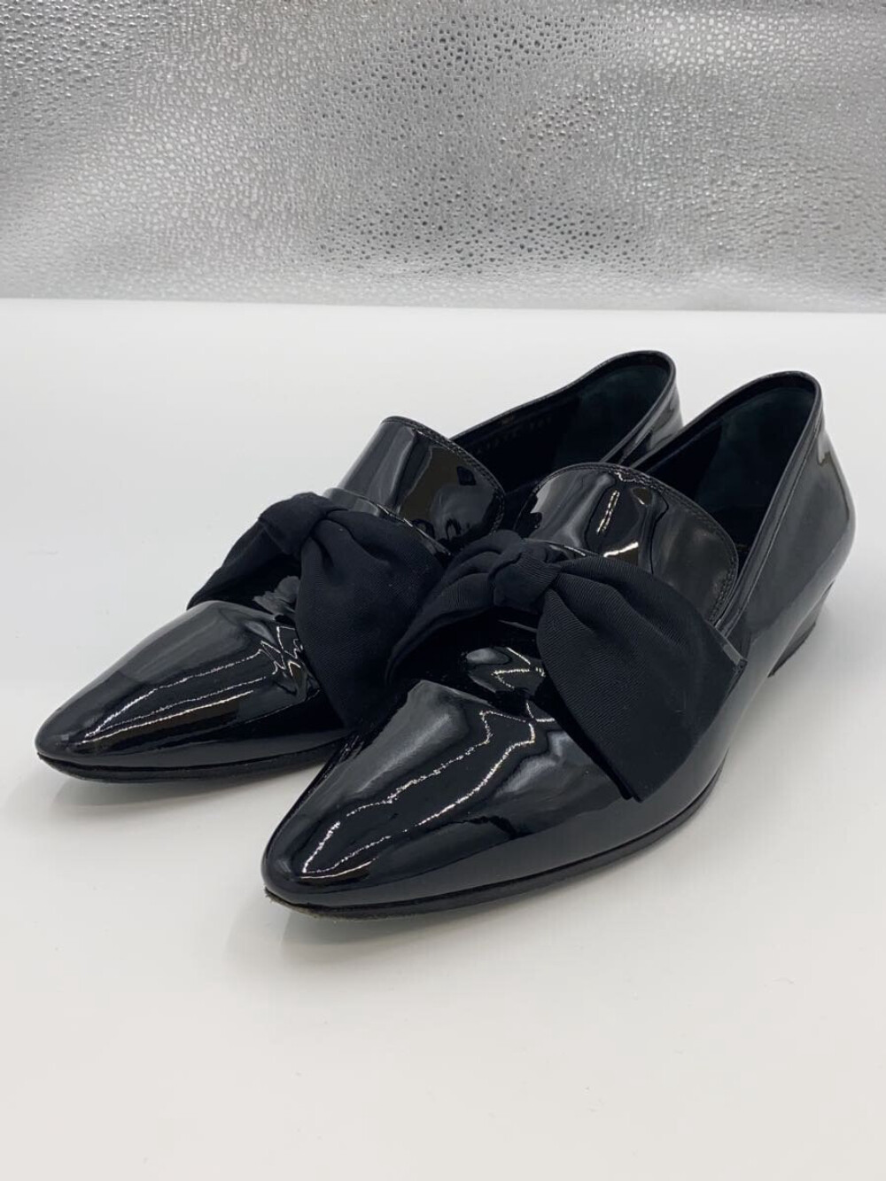 Ballerine da donna Saint Laurent taglia 38 in pelle verniciata colore nero