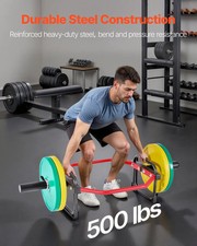 Trap Bar Hex Bar, 2-Inch Hex Barbell, 500 LBS Capacity Shrug Bars, Weightlifting