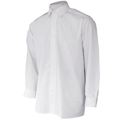 Original Royal Navy weißes Hemd, Herren, Langarm, weiß