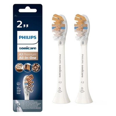 Philips Sonicare Original A3 Premium Brush Heads 2 Count Model - HX9092/10