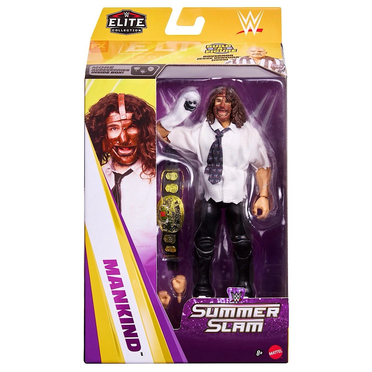 Mankind WWE Mattel Elite Summer Slam 2026 Series Wrestling Action