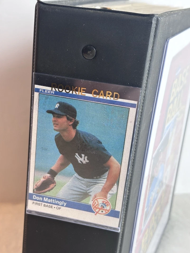 1984 Fleer Complete Baseball Trading Card Set 660 Cards Custom Binder W Stickers - Image 4 of 4