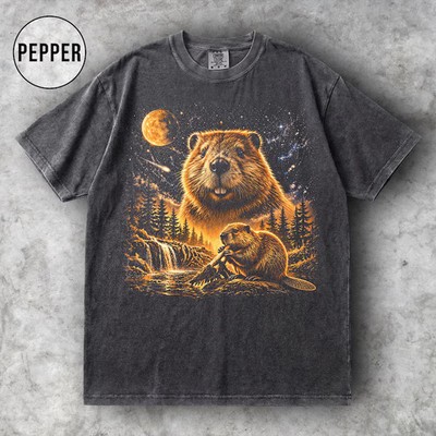 Beaver Moon Vintage Graphic Comfort Tee