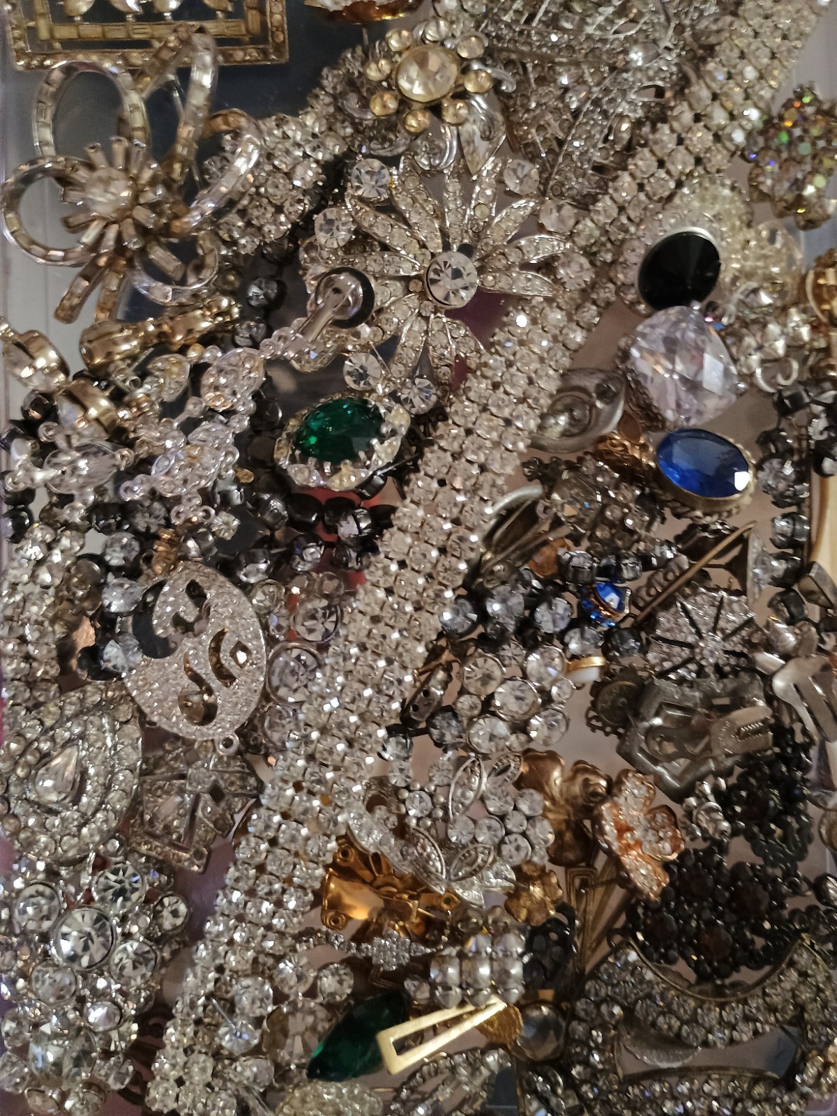 Rhinestone Jewelry Lot