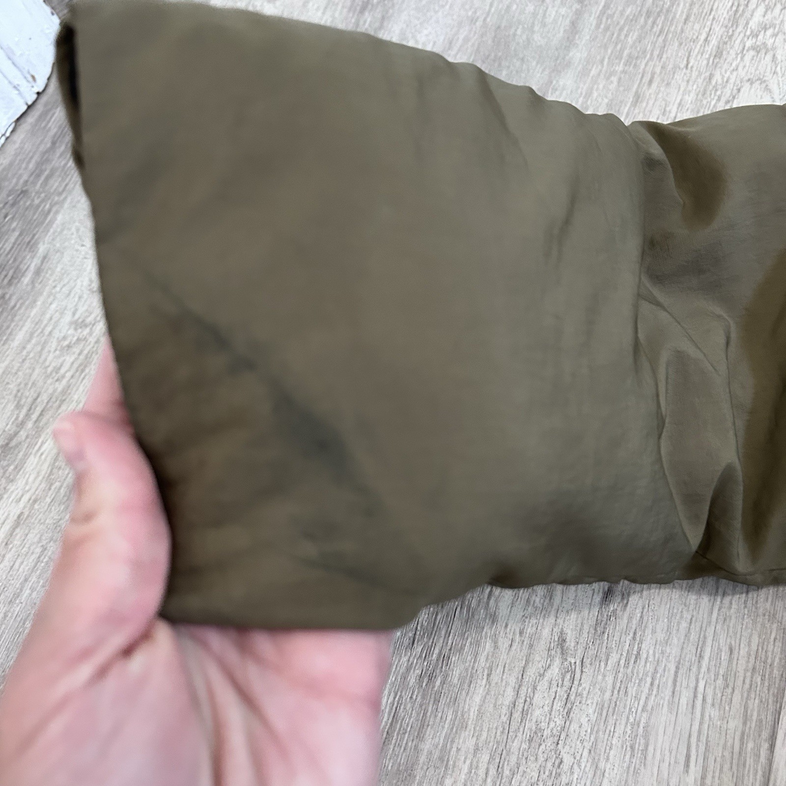 Zara Sorona Kids Hooded Puffer Jacket  Winter Coat Parka Girls Boys 11/12 Olive thumbnail 8