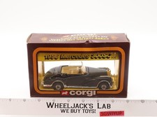 806 Black 1956 Mercedes 300sc Cars Of The 50s 1983 Corgi Vintage Mib