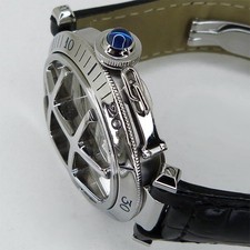 Cartier Watch W3105955 Pasha 38 Convex Grid Automatic Silver dial 38mm 100M Mens 4