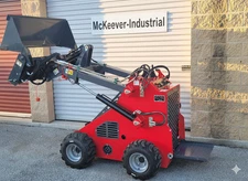 New Mini Heavy Duty Skid Steer 23HP Wheeled Loader