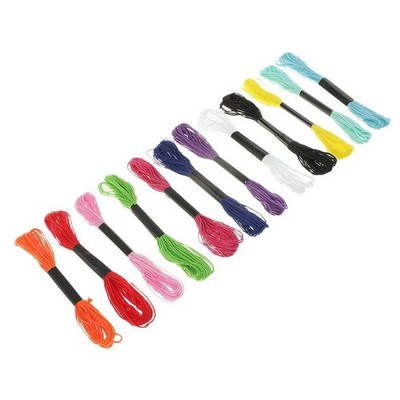 12 stücke Stickgarn Kreuzstich Floss für DIY Stickerei Armband