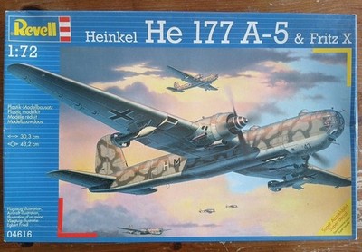 Revell 04616 Heinkel He 177 A-5 & Fritz X 1:72 NEU/OVP