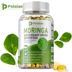 Moringa Capsules 1000mg - 100% Pure Natural Superfood, Antioxydant, Perte de poids