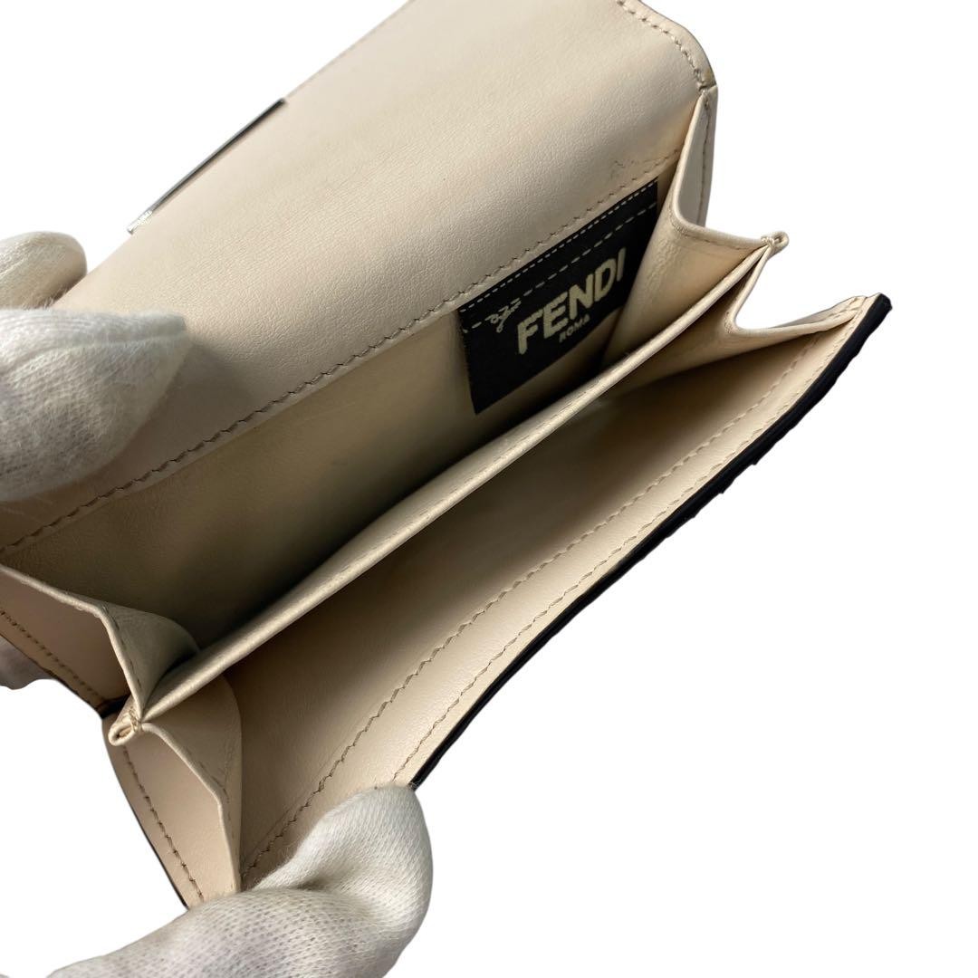 Fendi Trifold Wallet Python peekaboo excellent gi… - image 9