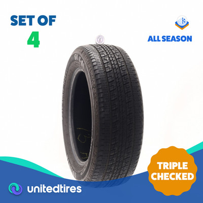 Set of (4) Used 235/60R18 Advanta SV T-01 102T - 7-7.5/32