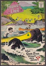 Treasure Chest V21n10 kids comic book Pflaum Bill Walsh 1/13 1966
