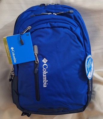 NWT Columbia Winchuck 30L Backpack Azul Blue Sold Out Color Laptop Tablet Bag