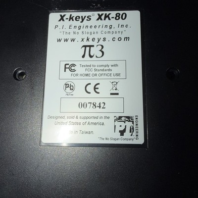 X-Keys XK-80 80-Keys USB Programmable Keyboard