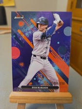 2025 Topps Finest - Common Ryan McMahon #38 Purple Refractor 056/250
