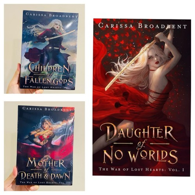 #ad The War of Lost Hearts Series 3 Books Set by Carissa Broadbent English Version . $99.89