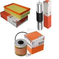 Mahle / Knecht Kraftstofffilter KL 66 Luftfilter LX 105 ÖLfilter OX 91D