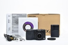 [Quasi come nuovo] Ricoh GX200 fotocamera digitale compatta nera 12,1 MP dal GIAPPONE #8792
