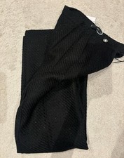 Mango Black Shimmer Trousers