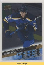 2020-21 Upper Deck Young Guns Silver Foil Niko Mikkola #470 READ 5ov