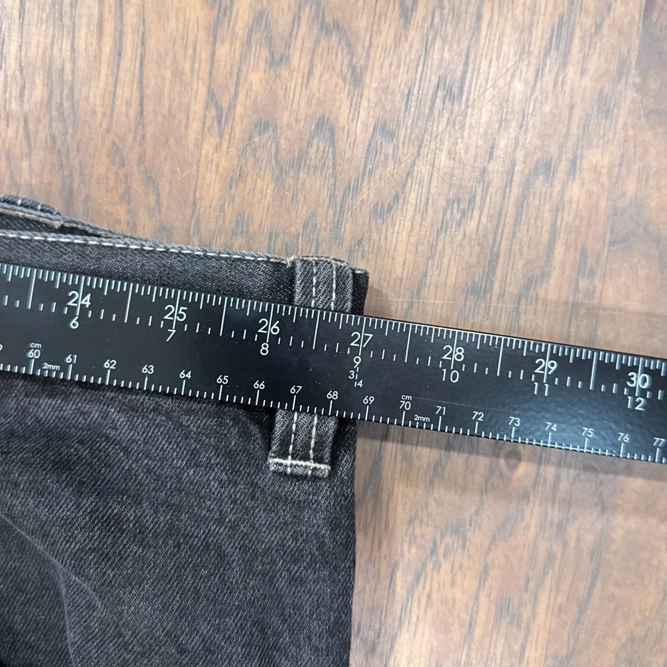 Vintage Rocawear Jeans Mens 54 Big Black Denim Pants Relaxed Carpenter Pockets - Image 3 of 4